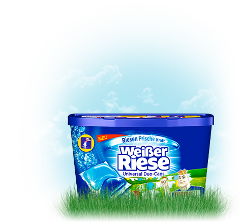 Weisser Riese Universal Duo-Caps se svěží vůní 16ks2